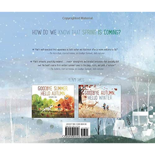 Goodbye Winter, Hello Spring