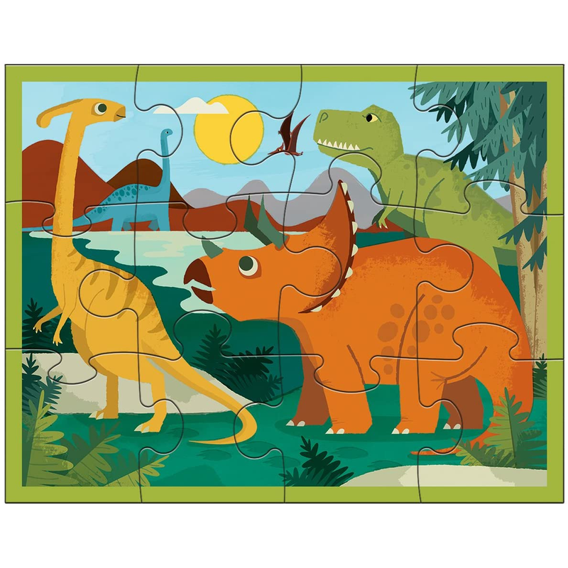 Dinosaur Park Pouch Puzzle