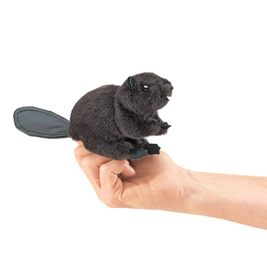 mini Beaver - Finger Puppet