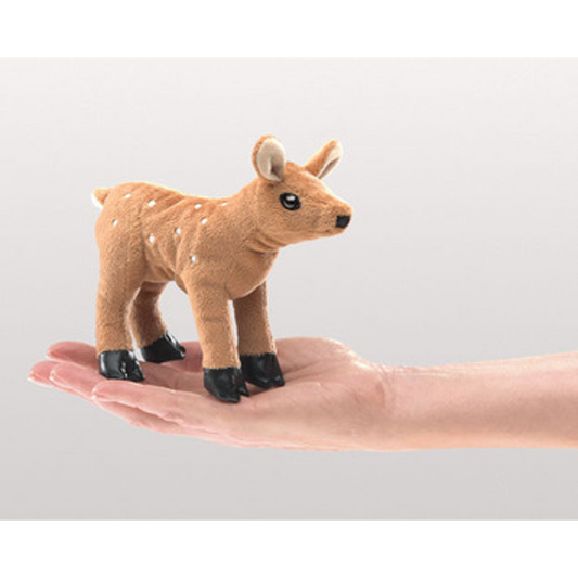 mini Fawn - Finger Puppet