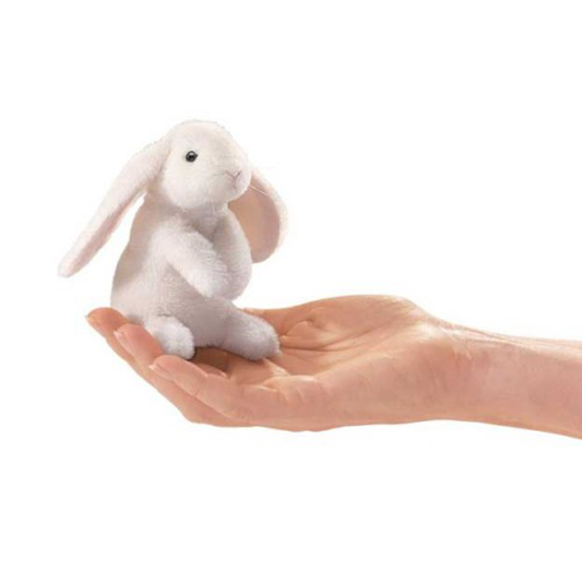 mini Lop Ear Bunny- Finger Puppet