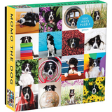 Momo the Dog Puzzle, 500 Pieces, 20” x 20'' – Colorful Puzzle Featuring 16 Adorable Dog Images - Thick, Sturdy Pieces - Perfect for Family Fun