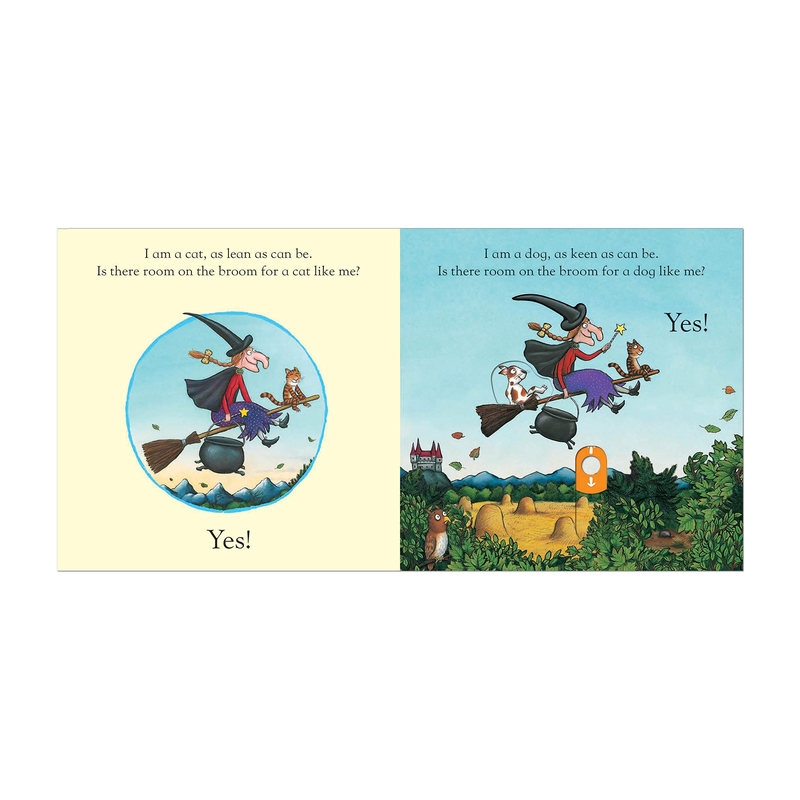 Room on the Broom: A Push, Pull and Slide Book