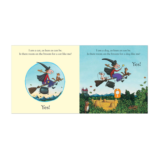 Room on the Broom: A Push, Pull and Slide Book