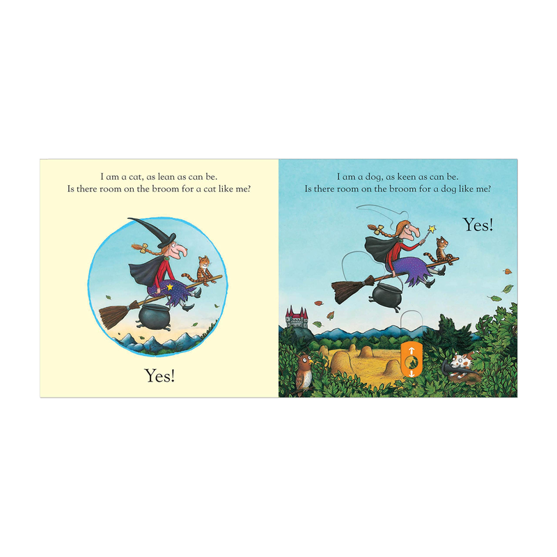 Room on the Broom: A Push, Pull and Slide Book