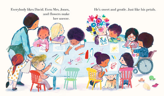 The Boy with Flowers in His Hair