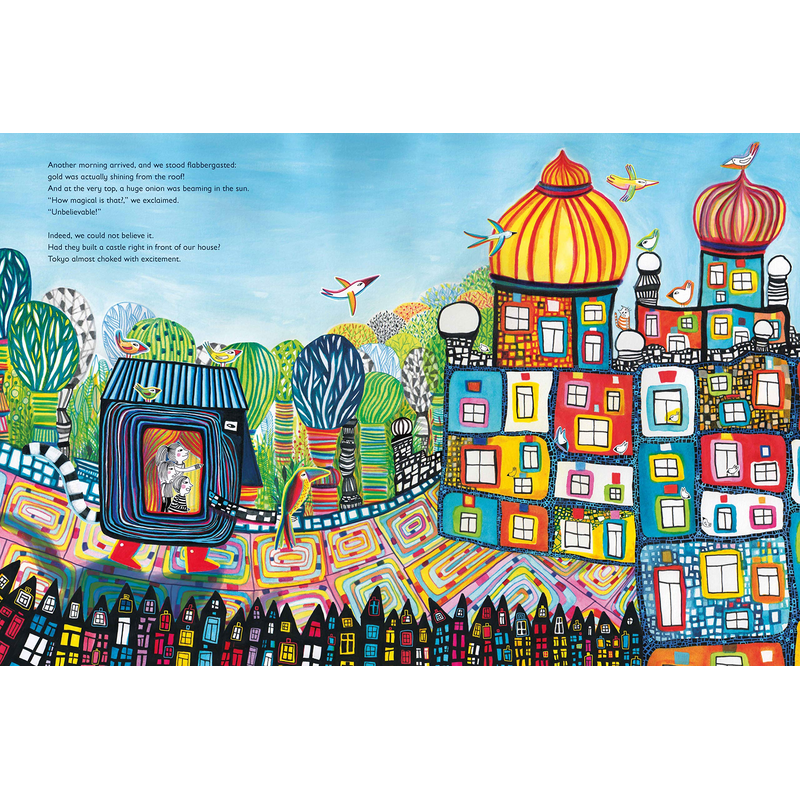 The House of Happy Spirits A Children’s Book Inspired by Friedensreich Hundertwasser