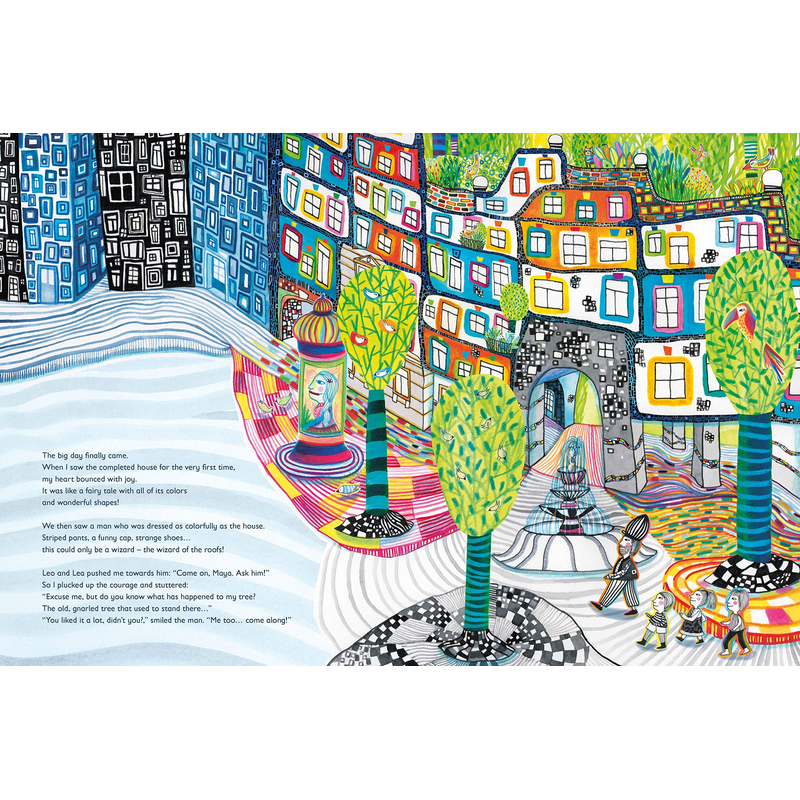 The House of Happy Spirits A Children’s Book Inspired by Friedensreich Hundertwasser
