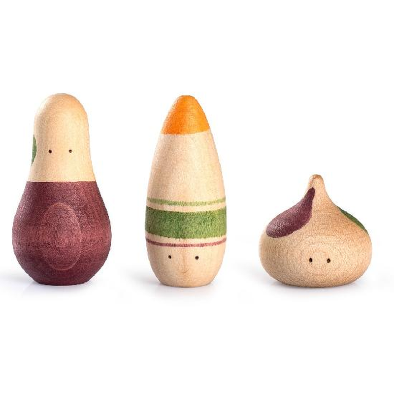 Wood Ooh-lalal! 3pcs