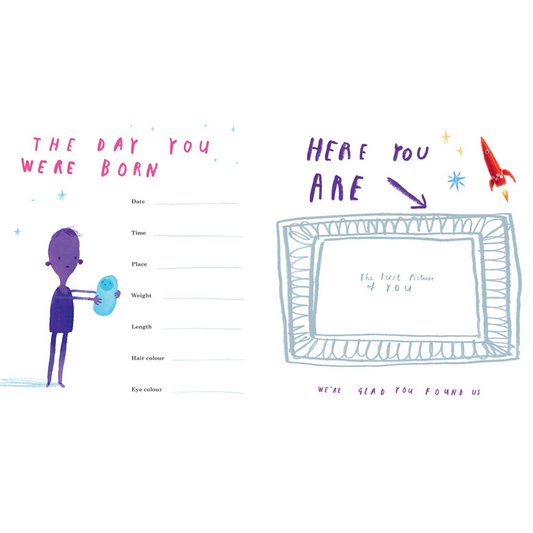 Your Life On Earth: A baby memory book from the creator of the bestselling Here We Are – the perfect keepsake and gift for new parents to record their infant’s first-year milestones