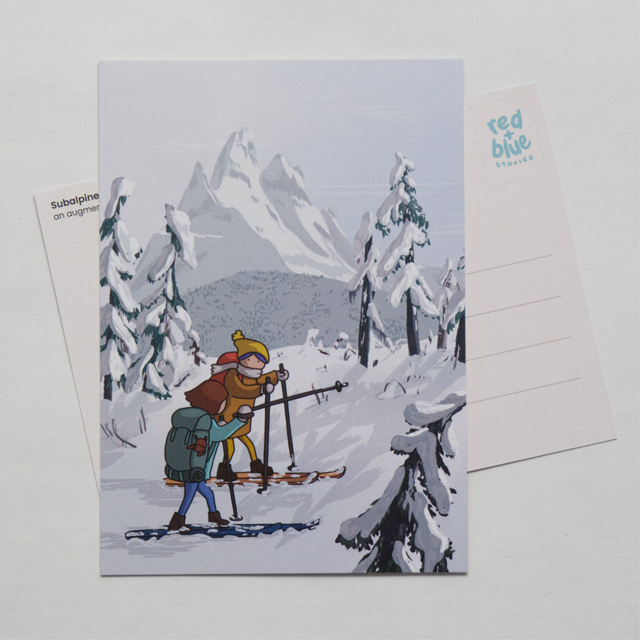 Hidden Interactive Postcard-Subalpine Joy