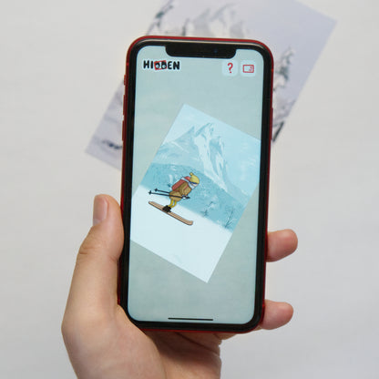Hidden Interactive Postcard-Subalpine Joy