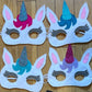 Felt Masks by Kathy and Flick