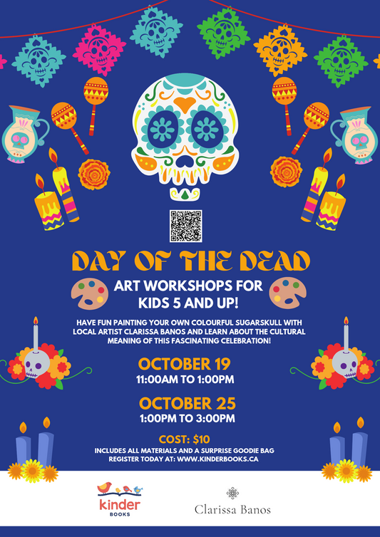 Day of the Dead Paint Workshop for Kids with Clarissa Banos