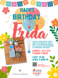 July 5, 11 am, Art Workshop for Kids with Clarissa Banos (Please reserve your spot)