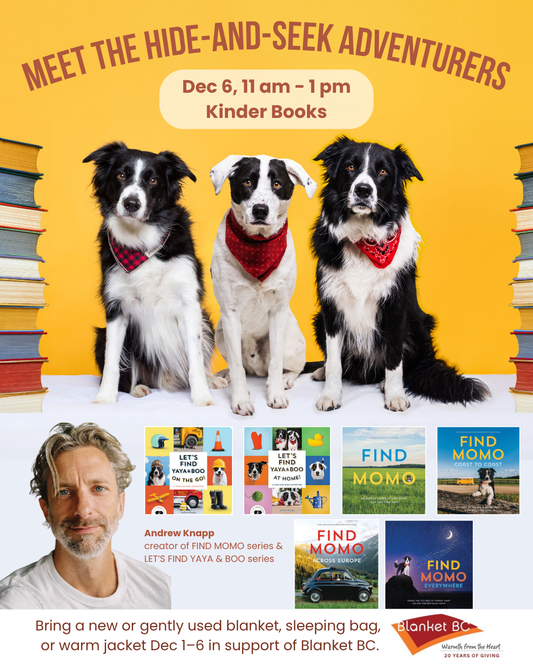 Dec 6, 11-1, Yaya & Boo's Cozy Blanket Winter Tour with Andrew Knapp