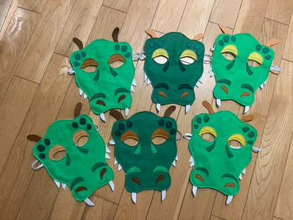Felt Masks by Kathy and Flick
