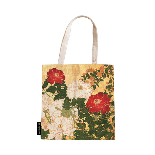 Natsu, Rinpa Florals, Canvas Bags, Canvas Bag