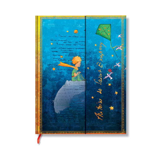 Saint-Exupéry, The Little Prince, Embellished Manuscripts Collection, Hardcover Journals, Ultra, Lined, Wrap, 144 Pg, 120 GSM