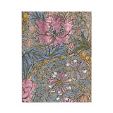 Morris Pink Honeysuckle Ultra Lined Hardcover Journal, 144pg, 120GSM by Paperblanks (William Morris)