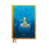 The Little Prince Midi Horizontal Hardcover 18-Month Weekly Planner, 2027 by Paperblanks (Embellished Manuscripts Collection)