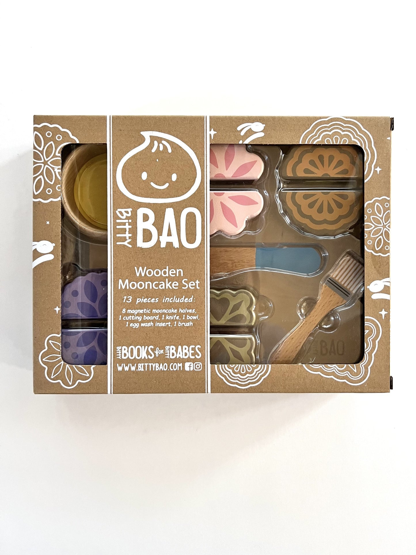 Wooden Mooncake Toy Set