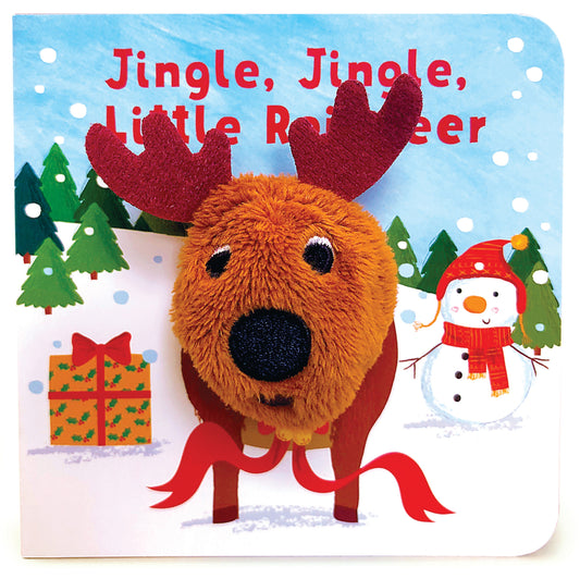 Jingle, Jingle, Little Reindeer Puppet Book