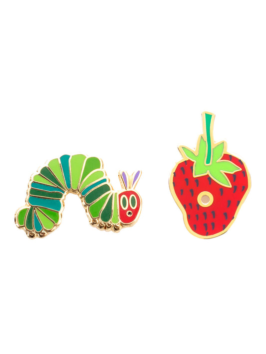 World of Eric Carle: The Very Hungry Caterpillar Enamel Pin Set - Pin Set of 2
