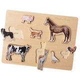Farm Animals Chunky Wooden Puzzle