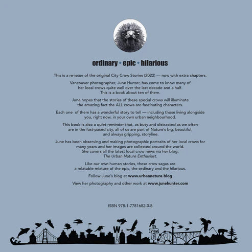 City Crow Stories by June Hunter (signed by the author)