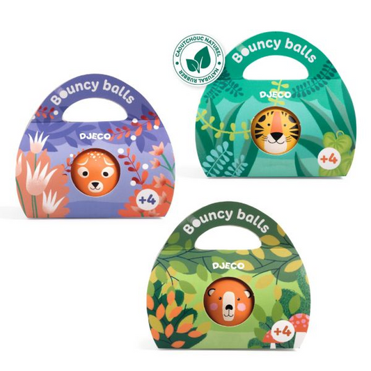 Assorted bouncing balls by Djeco