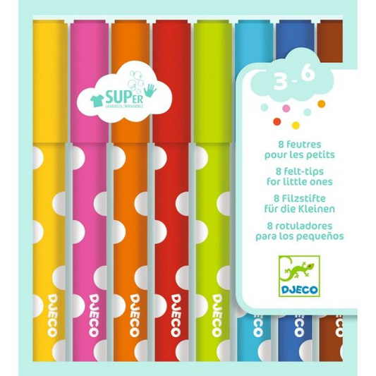 Felt-tips for Little One (8 felt pens)