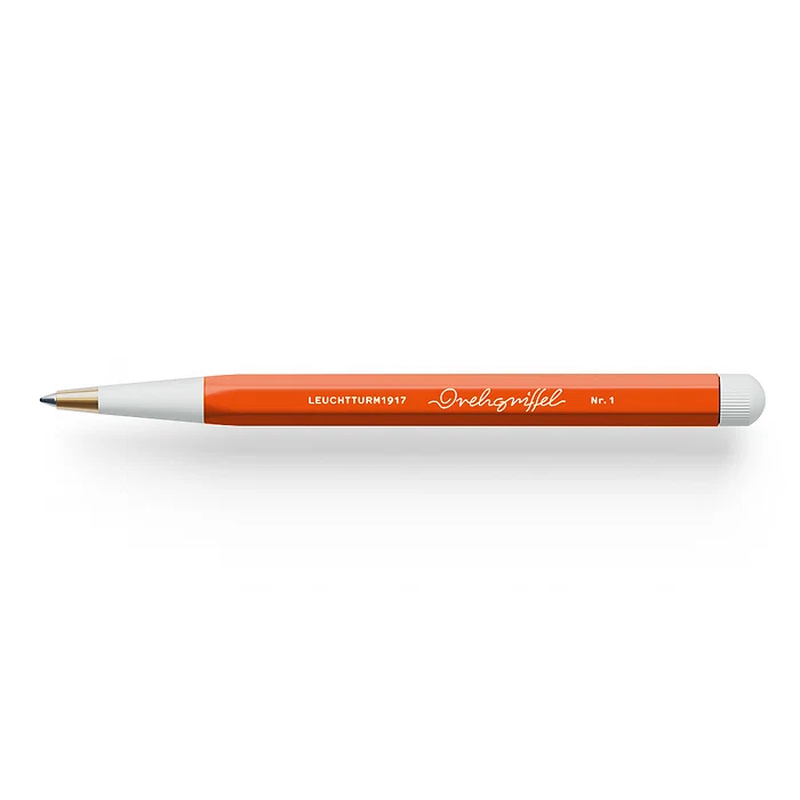 Drehgriffel Nr. 1, Pumpkin - Ballpoint pen with royal blue ink