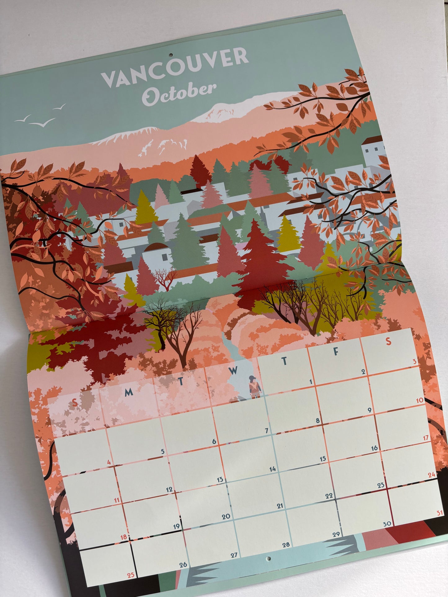 2026 Calendar - BRITISH COLUMBIA