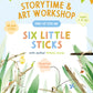 June 1, 11 am, Storytime and Art Workshop with Tiffany Stone (for ages 4+)