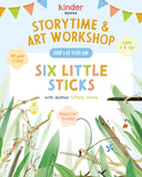 June 1, 11 am, Storytime and Art Workshop with Tiffany Stone (for ages 4+)