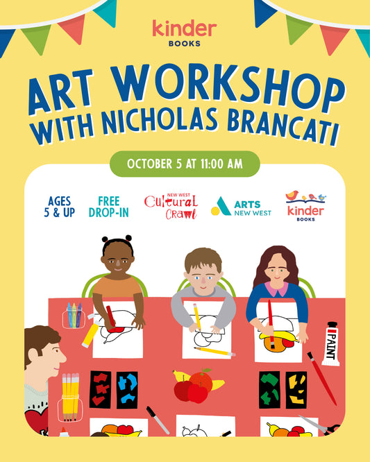 Sun, Oct 5, 11 am, New West Cultural Crawl - Art Workshop with Nicholas Brancati