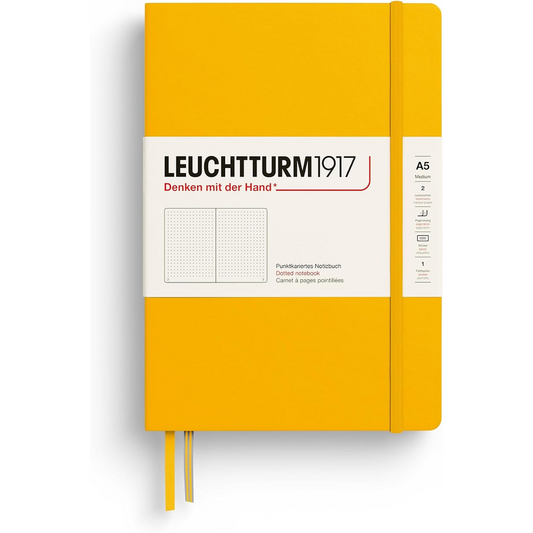 Leuchtturm1917 Notebook Medium (A5), Hardcover, Sunflower, dotted