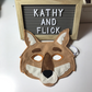 Felt Masks by Kathy and Flick