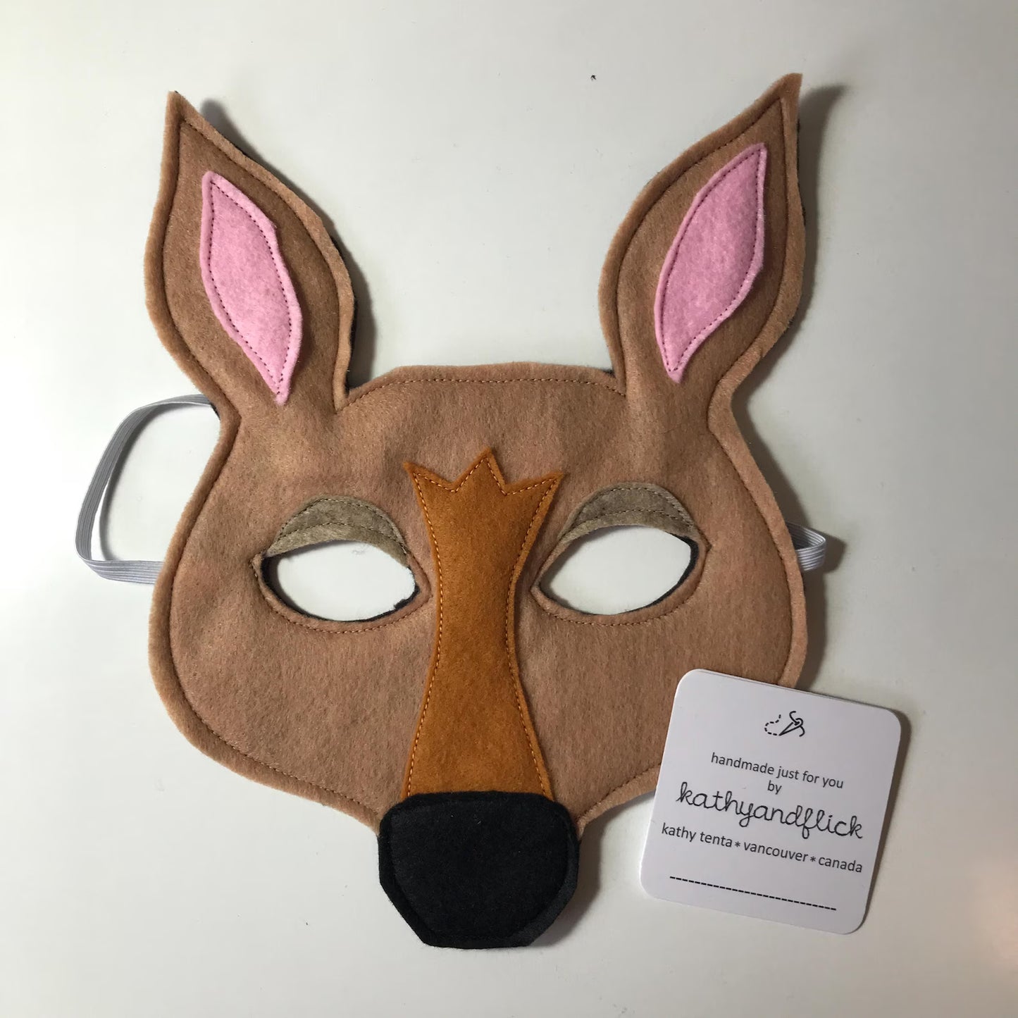 Felt Masks by Kathy and Flick
