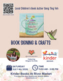 July 4, 11-2, Author Pop-Up: Isabelle Grows Her Patience by Song Ting Yeh (no sign up required)