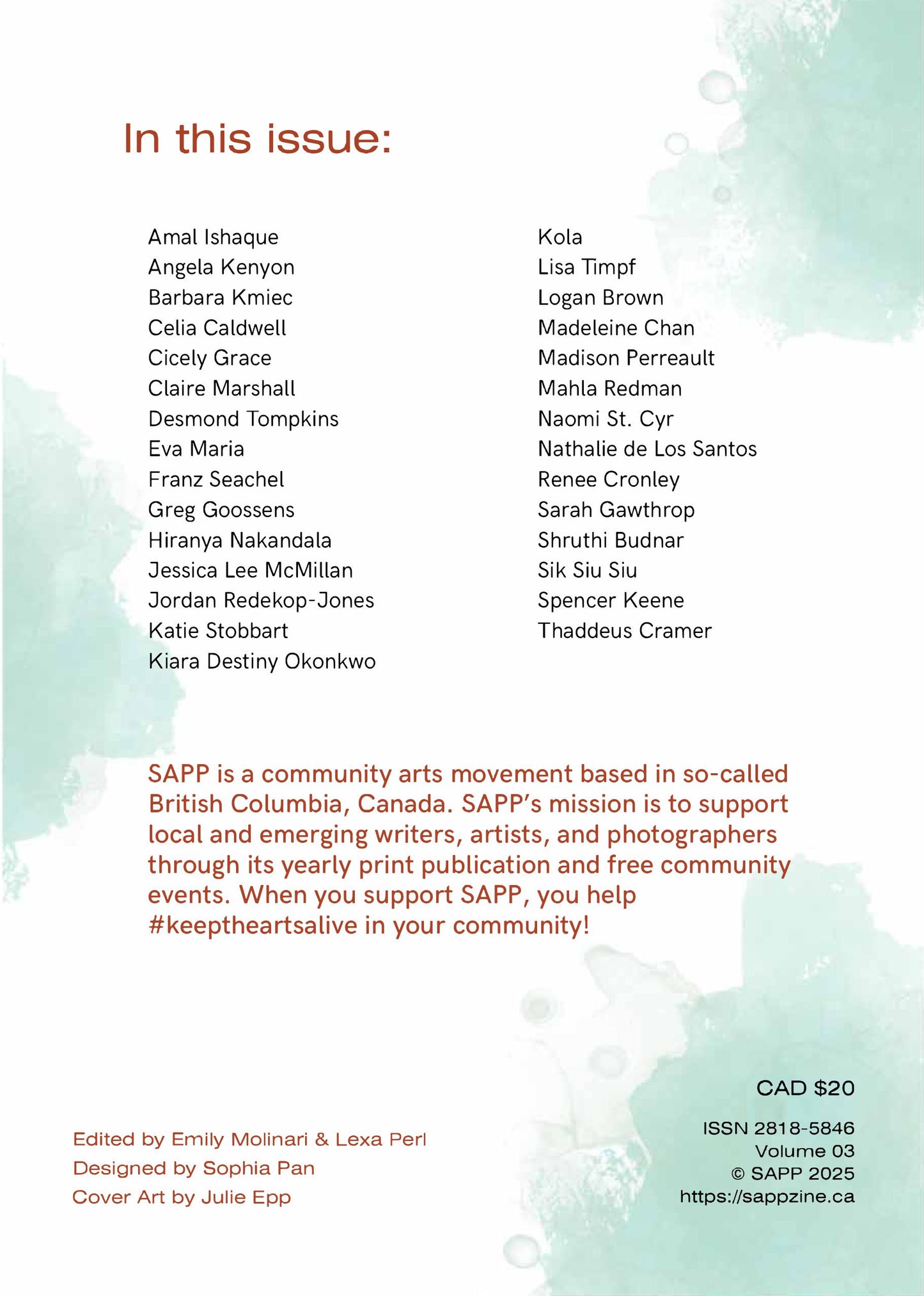 Sapp Poetry + Art