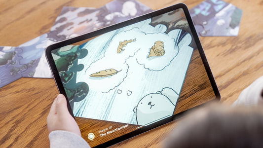 The Bear Who Touched The Northern Lights an interactive story puzzle