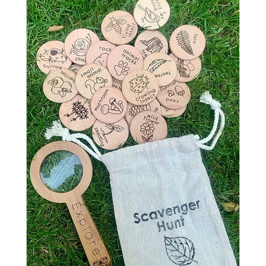 Forest Scavenger Hunt Discs