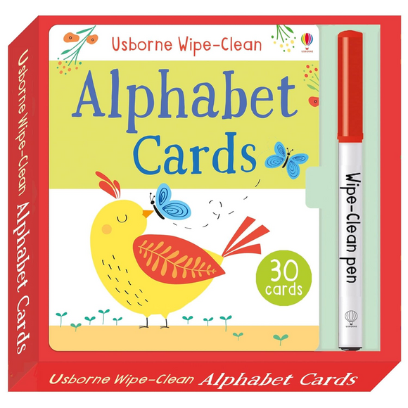 WIPE-CLEAN ALPHABET CARDSk