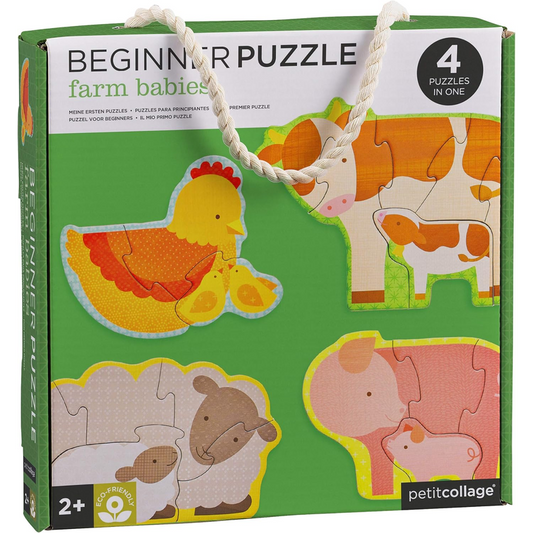 Farm Babies Beginner Puzzle by Petit Collage