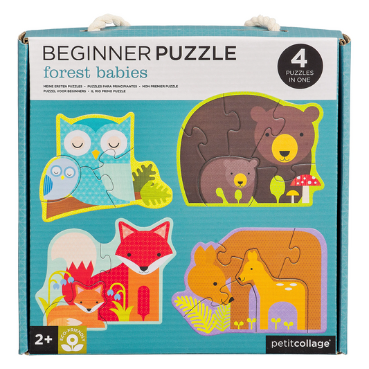 Forest Babies Beginner Puzzle by Petit Collage