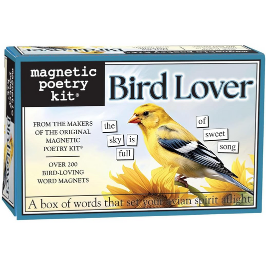 Magnetic Poetry : Bird Lover