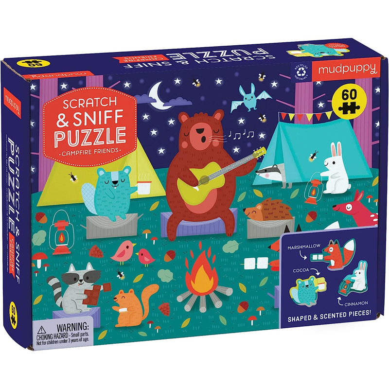 Campfire Friends Scratch and Sniff Puzzle