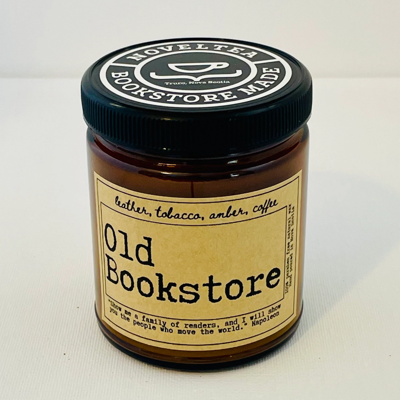 Old Bookstore - Leather & Coffee Scented Candle
